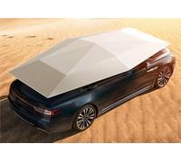 Ombrello automatico per tettuccio auto, parasole pieghevole, impermeabile, con telecomando, ideale per uso esterno