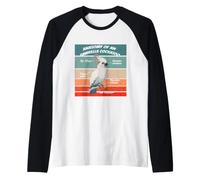 Ombrello Cacatua Anatomia Pappagallo Uccello Floof grido Maglia con Maniche Raglan