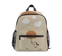 Ombrello cane sotto la pioggia zaino per bambini asilo scuola materna borsa per bambini, Multicolore, Taglia unica