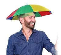 Ombrello Cappello,Pieghevole Ombrello Parasole cappello,Cappello Ombrello Sun Shade per Campeggio,Ombrello da pesca,Adatto per pesca all'aperto,spiaggia,campeggio