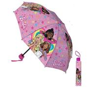 Ombrello Compatibile con Barbie, Pieghevole, Compatto, Struttura ad Alta Resistenza, 52/8 cm