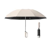 Ombrello completamente automatico per pioggia o sole, pieghevole, unisex, per pa