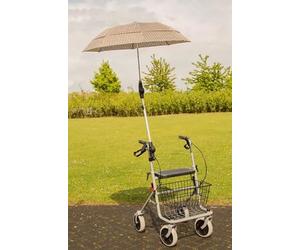 Ombrello con supporto per deambulatore standard