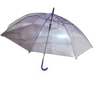 OMBRELLO CUPOLA TRASPARENTE LILLA diametro cm 93 lunghezza 72
