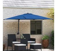 vidaXL Ombrello da giardino 248,5 x 247,5 x 160 cm