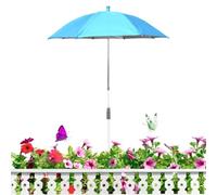 Ombrello da giardino per piante regolabile in altezza resistente ai raggi UV portatile con picchetto