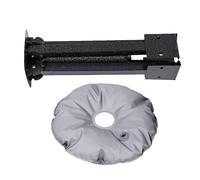 Ombrello da giardino peso base: supporto pieghevole per ombrellone da esterno con camere riempibili, supporto a terra stabile per ombreggiare il giardino, rilassarsi in cortile, allestimento della