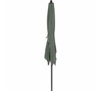 Ombrello da Giardino Umbrella Centrale 250 × 200 cm Antracite/Olivastro
