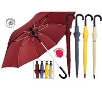 Ombrello da Pioggia Golf Automatico Donna Tinta Unita 4 Colori