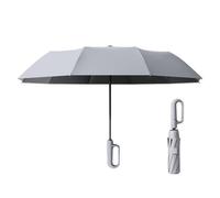 Ombrello da sole pieghevole unisex completamente automatico per pioggia o sole,