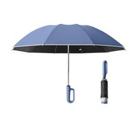 Ombrello da sole pieghevole unisex completamente automatico per pioggia o sole,
