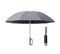 Ombrello da sole pieghevole unisex completamente automatico per pioggia o sole,
