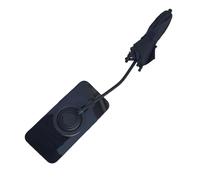 Ombrello Del Telefono Cellulare - Pioggia Dei Cellulari - Telefoni Portatili Ombra - Ombrellone retrattile | Visor Solare Senza Miscela Con Anello Smartphone Rotativo Per La Spiaggia, nero, Se référer