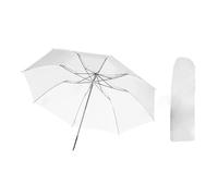 Ombrello diffusore pieghevole da 94 cm per migliorare la fotografia bianco riflettente ombrello per AD180 AD360 luce si apre rapidamente per l'uso