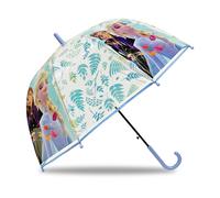 Ombrello Disney Forzen Elsa trasparente automatico bambini manico ufficiale 4969