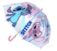 Ombrello Disney per bambini con Frozen, Topolino, Minnie e Stitch - ombrello per bambini resistente al vento e all'acqua con design colorato e impugnatura ergonomica