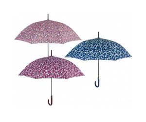 Ombrello Donna Perletti Parapioggia Sole Automatico 8 Stecche 61cm Automatico