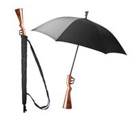 Ombrello Fucile Wanted, nero a scatto con custodia tracolla Rif.24989