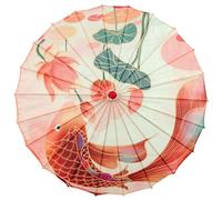 Ombrello giapponese da 32 pollici oliato ombrello arte classica ombrelloni cinesi per donne danza ombrello parasole con osso di bambù per costumi che scattano stile1, ombrelli bastoncini