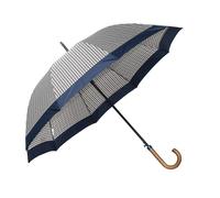 Ombrello Grande Maxi Pioggia 10 stecche SCACCHI BLU con Struttura in fibra 9517