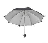 Ombrello grande per fotocamera DSLR, pioggia e sole per protezione con Pan Tilt Multi angolo regolabile ombrello, Live Streaming Hot Shoe Umbrella