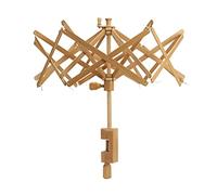 Ombrello in filato di legno Swift Avvolgitore di filato Lavoro a maglia Uncinetto X-Large Heavy Duty Natural Beach Wood Handmade Swift
