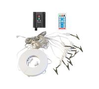 Ombrello Lights, Solar Powered Patio String Lights, Impermeabile Outdoor Decoration con 8 modalità per ombrellone, Deck, Garden, Porch, Balcony, , Beach, Camping, and Backyard Party