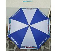 OMBRELLO LOGO SPARCO MARTINI RACING COLORE BLU E BIANCO UMBRELLA NEW