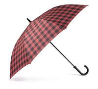 Ombrello lungo da golf extra large VOGUE collezione Chess, elegante ed esclusivo. Protezione solare UV. Sistema antivento (Wind Proof). Apertura automatica. (Rosso Chess)