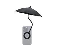 Ombrello Magnetico Doppio per Telefono per Sole, Parasole Magnetico Scudo per Cellulare Compatibile con Magsafe Phone-Grip/Magsafe Supporto Auto per Telefono, UPF45+ Ombrello per Telefono per iPhone