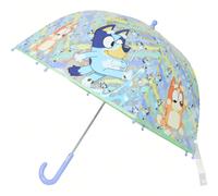 Ombrello manuale trasparente Bluey da 48 cm - Ombrello antipioggia pieghevole con esclusivo design Bluey, protezione da vento e pioggia⚫ Spedizione GRATUITA ✅ Consegna entro 24/48 ore in Spagna (penis