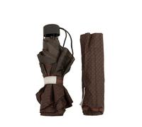 ombrello mini pieghevole FERRE 389411 piatto manuale antivento 3 sezioni marron