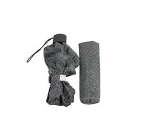ombrello mini pieghevole grigio FERRE piatto manuale antivento 3 sezioni 389408