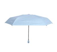 Ombrello mini portatile pieghevole 5 volte blu cielo, 233g