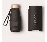 Ombrello mini ultra compatto con protezione UPF 50+ e dimensioni da tasca piatta, elegante ombrello da viaggio pieghevole antivento mini per uomo e donna, ombrello parasole mini ultra sottile, ideale 