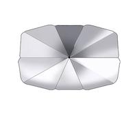 Ombrello Parasole Auto Parabrezza per Audi 100 1991-1994, Parasole Auto Pieghevole Parabrezza Protezione Solare Isolamento Termico,A-140cm*80cm
