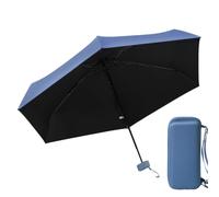 Ombrello parasole da esterno portatile UPF 50+ Ombrellone da pioggia | Mini ombrelli impermeabili leggeri da viaggio UV ombra spiaggia elegante estate protezione all'aperto per donne ragazze