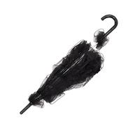 Ombrello Parasole da Sposa in Pizzo Nero Lega di Alluminio | Accessorio per Foto di Matrimonio e Spettacoli Teatrali, 1 Pezzo, Presa Confortevole, Articolo Decorativo