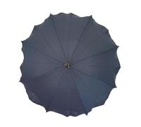 Ombrello parasole e da pioggia universale per carrozzina e passeggino, con supporto universale, protezione UV 50+