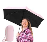 Ombrello parasole parasole portatile per esterni, ombrellone compatto | Ombrello leggero e piccolo, mini ombrellone impermeabile per esterni, protezione da sole e pioggia, portatile