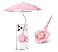 OMBRELLO PARASOLE PER CELLULARE DA ESTERNO DESIGN AD ANGOLO PORTATILE