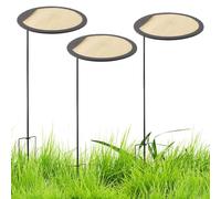 Ombrello parasole per piante, 3 pezzi, protezione UV regolabile, resistente alle intemperie, protezione solare per piante, per ortaggi, sementi, serre, balconi, cortile, cortile, prato