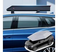 Ombrello per Auto Completamente Automatico, 3800 * 2800Mm Copertura Parasole Tenda In Tessuto, Telecomando+batteria Rimovibile da 5000Mah, Ripari Antivento Ombrellone Esterno, per Uso Familiare, Campe