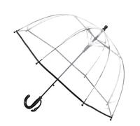 Ombrello per bambini a cupola, leggero, con divertente motivo, para il vento e la pioggia, trasparente, regalo per bambini, Small