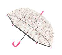 Ombrello per bambini SMARTBULLE Ombrello a bolle trasparente - Bordo fluorescente: Antivento; Diametro=71cm; Apertura manuale; Ombrello per bambina; Design : Unicorno.