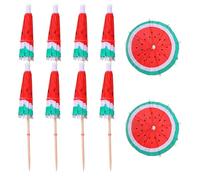Ombrello per bevande per piscina 10PCS mini ombrello portatile Tiki | Mini ombrelloni colorati tropicali per cocktail, feste tiiki, riunioni di famiglia, picnic, spiaggia