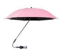 Ombrello Per Passeggini Con Morsetto, Ombrello A Pioggia Clip Con Protezione UV LSF 50+ | Parasolo Extra Grande Per Passeggini, Schermo Di Protezione Solare Regolabile E Regolabile A 360 ° Con Un Mors