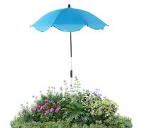 Ombrello per Piante | Picchetto Da Terra Stabile, Antivento E Resistente Ai Raggi UV | Ombrello Parasole per Piante in Vaso - Da Cortile, Sentiero, Patio, Balcone, Prato, Prateria E Portico