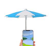 Ombrello per Telefono | Protezione Solare Con Per Smartphone - Protettore Anti Pioggia con Protezione UV e Supporto per Navigazione in Bici o Cammino