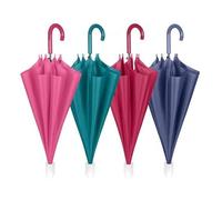 OMBRELLO PERLETTI 61/8 AUTOMATICO TINTA UNITA CON RACCOGLI GOCCE Ø104 cm - 12049